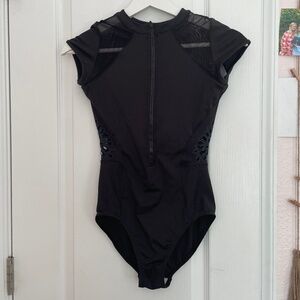 Mirella Leotard (zip front) size small